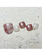 ネイルサロンクリアヴィラ(nail salon clear villa)/フットデザインチョイス☆¥9350