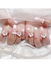 リンドネイル バイ モカ アンド ララ(Lind nail by moca and LaLa)/フレンチネイル