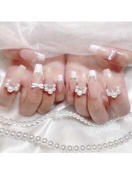 リンドネイル バイ モカ アンド ララ(Lind nail by moca and LaLa)/フレンチネイル