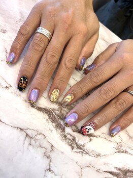 ハニービー(Honey Bee)/ハロウィンネイル