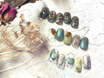 グラッドネイル 新宿店(GLAD nail)の写真/【新規オフ無料】定額デザイン毎月新作更新♪シンプル~個性的、ニュアンスネイルなど幅広くご用意☆