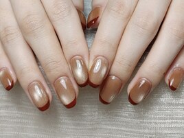 マグネット×カラーフレンチ