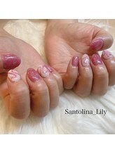 サントリナ リリー(Santolina Lily)/ハートネイル