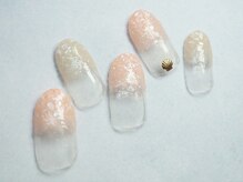 ネイルサロン ルート 二子玉川(nailsalon route)/夏　シェルネイル　初回¥6980
