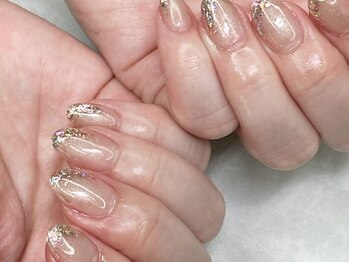 ネイル キシミー(Nail-Kishimi)の写真/シンプルネイルでもフォルムが美しい♪上品＆スラッと細見え◎あなただけのネイルをご提供★