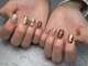 トプ(tob)の写真/歴12年以上の技術の高さで目を引く華やかな指先に♪フォルムにもこだわる丁寧な施術でどこから見ても美しく