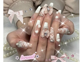 リオラネイル(Liora Nail)/人気長さ出しデザイン持ち込み