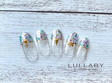 ララバイ 恵比寿店(LULLABY)/キラキラエスニック風ネイル
