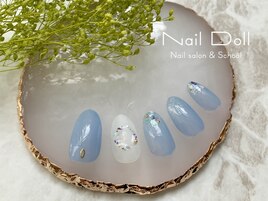 シェルの輪っかとシアーブルー