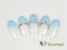 エリクサーネイル 五反田(Elixir Nail)/定額a シンプル／クーポン使用