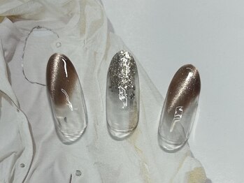 リーフオレンジアイラッシュ(leaf orange eyelash)/ニュアンスコース 3350円