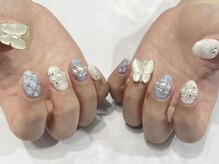 シエル(CIEL)/蝶々ネイル