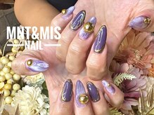 ミントアンドミスネイル(Mnt&Mis NAIL)/持ち込みデザイン　¥9800～