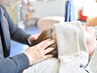 《腕だるリセットコース70分》ドライヘッドスパ60分＋ハンドケア10分