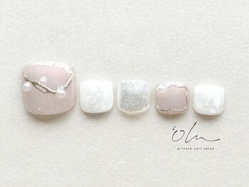 11月フットネイル定額【Nuance】