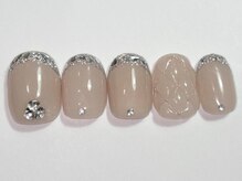 ネイルメゾン 渋谷店(NAIL MAISON)/キラキラキルティング￥9000