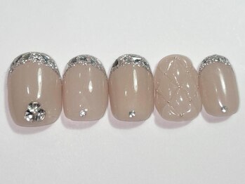 ネイルメゾン 渋谷店(NAIL MAISON)/キラキラキルティング￥9000