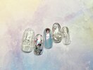 7月定額/個性派ネイル