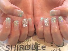 トータルサロン 白べぇーっ プラス/キラキラネイル