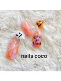 ハロウィンネイル