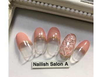 ネイリッシュサロン エー(Nailish Salon A)/2017/春レースフラワー
