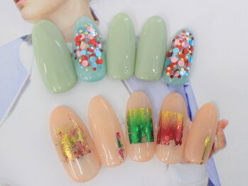 ネイルサロンセレーネ(Selene)/春夏ネイル☆