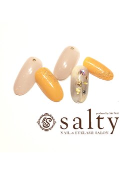 ネイルアンドアイラッシュサロン ソルティ 寺田町(salty)/ニュアンス