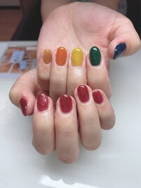 カラフルネイル