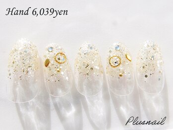プラスネイル 池袋西口店(PLUS NAIL)/【2188】定額6,039円ラメ