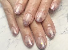 ヘアーアンドネイル ルシア(Hair&Nail Lucia)/期間限定！ラメホログラデネイル