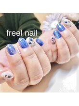 フリールビューティー(freel Beauty)/手描き花