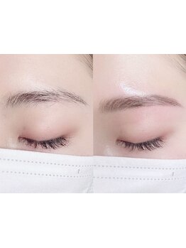 アイブロウメニューがあるサロン