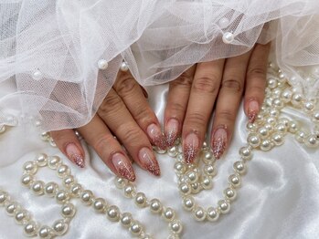 アンジュ(Ange)/【Rika】赤ピンクラメグラ