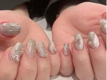 アイスタジオ アンド タブルネイル 梅田店(EYE STUDIO&W NAIL)/マグネットネイル 上品