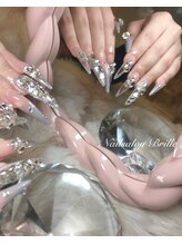 エスフィーネイルサロン ブリーユ(Esfy nailsalon Brille)/クリア×グレーネイル