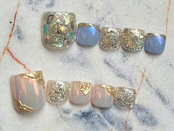 ギャンネイル(GAN NAIL)の写真/≪今こそフットネイルで差をつける!!≫お得な価格で華やぐ足元★GAN NAILで理想のデザインに出会えます♪