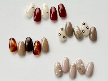 ビーネイル ヘルシー(Be NaiL healthy)の写真/指先を美しく魅せるフォルムが得意☆お仕事上派手にできない方に◎シンプル上品で可愛いデザインをご提案♪
