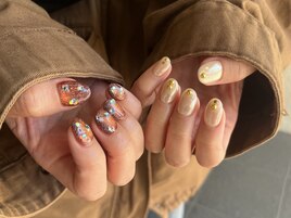 <ハンド>デザインシンプルネイル