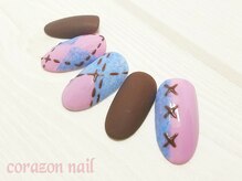 コラソンネイル(corazon nail)/HAND★90分やり放題　アーガイル