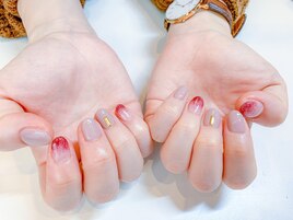 グレージュグラデーション