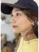 @206 バイ ヘアメイクチョコ(@206 by hair make choco)/サロンモデル　6 横顔