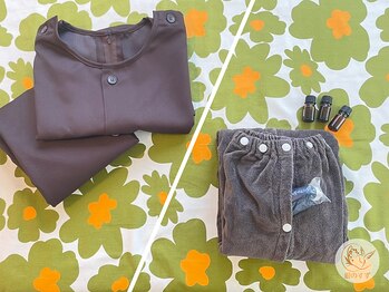 銀のすず 銀座院/お着替えのご用意がございます。