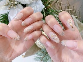 クリスマスネイル