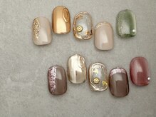 アンドヴァ ピヴォクロス店(Andova)/【24SF10】2024冬ネイルvol.2