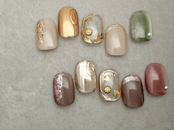 アンドヴァ ピヴォクロス店(Andova)/【24SF10】2024冬ネイルvol.2