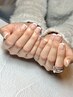 〈HAND〉オフィスにおすすめ＊グラデーションorフレンチネイル ¥6000