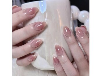 ピュアアンドリッチネイルサロン(Pure&Rich Nail Salon)/ワンホンチークネイル