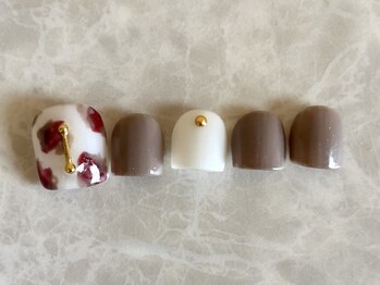 ピピポ ネイルアンドアイ 豊岡店(PIPIPO NAIL&EYE)/定額フットジェル¥7,700