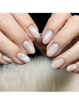 マイオティック ネイル(miotic nail)/キラキラベージュマグネット