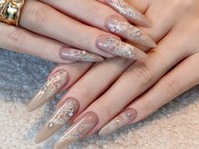 福芽の雰囲気（SNSで話題の韓国・ワンホンネイルを画像持ち込みでオーダー）